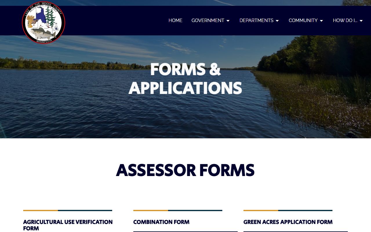 Lake of the Woods County Court Administrator forms and record access