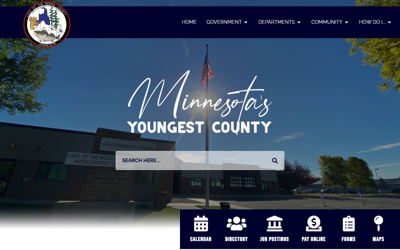 Lake of the Woods County court records county offices